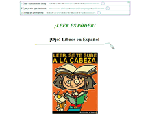 Tablet Screenshot of bookslibros.com